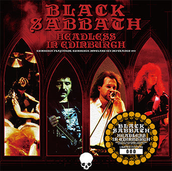 BLACK SABBATH / HEADLESS IN EDINBURGH (2CD)