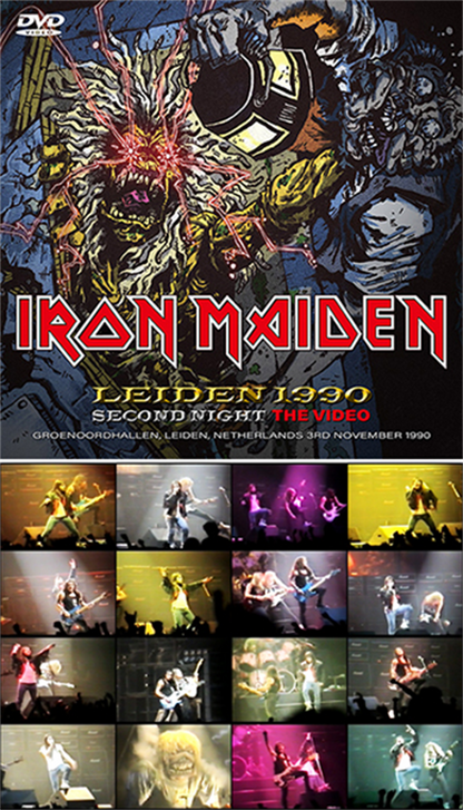 IRON MAIDEN / LEIDEN 1990 2ND NIGHT (2CD+1DVDR)