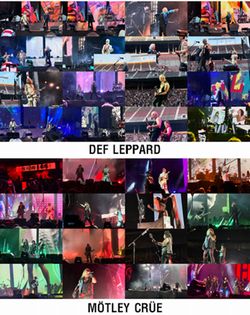 DEF LEPPARD/MOTLEY CRUE / OHIO STADIUM 2023 THE VIDEO (2DVDR)