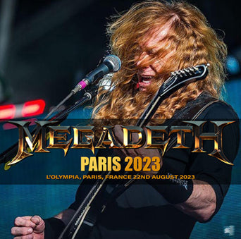 MEGADETH / PARIS 2023 (1CDR)