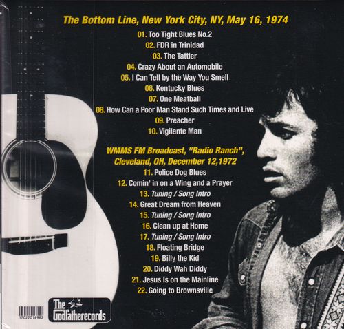 RY COODER / CRAZY ABOUT AN ACOUSTIC GUITAR Paper jacket (1CD)
