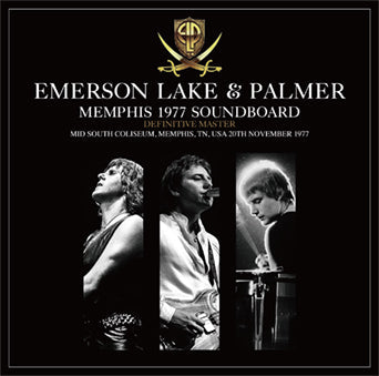 EMERSON, LAKE & PALMER / MEMPHIS 1977 SOUNDBOARD DEFINITIVE MASTER (2CD)