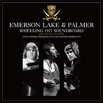EMERSON, LAKE & PALMER / WHEELING 1977 SOUNDBOARD DEFINITIVE MASTER (2CD)