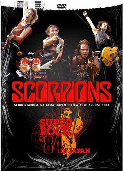 SCORPIONS / SUPER ROCK 84 IN JAPAN (1DVD) PRO-SHOT
