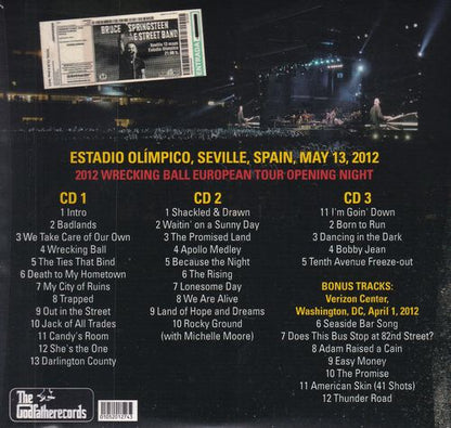 BRUCE SPRINGSTEEN & THE E STREET BAND / BURNIN' DOWN THE CLOCK Paper jacket (3CD)　／　