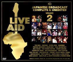 V.A. / LIVE AID JAPANESE BROADCAST COMPLETE & UNEDITED VOLUME 2 PRO SHOT (4DVDR)