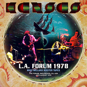 KANSAS / L.A. FORUM 1978 MIKE MILLARD MASTER TAPES (1CDR)
