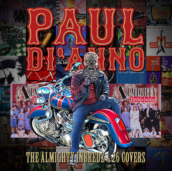 PAUL Di'ANNO / THE ALMIGHTY INBREDZ & 26 COVERS STEREO SOUNDBOARD (2CDR) IRON MAIDEN