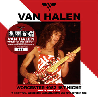 VAN HALEN / WORCESTER 1982 1ST NIGHT SOUNDBOARD (2CD)