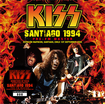 KISS / SANTIAGO 1994 PRE-FM MASTER (2CD+1DVDR)