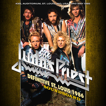 JUDAS PRIEST / DEFINITIVE ST. LOUIS 1986 STEREO SOUNDBOARD (2CD)