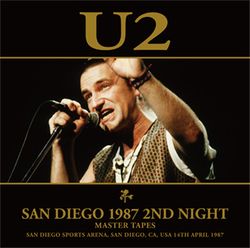 U2 / SAN DIEGO 1987 2ND NIGHT MASTER TAPES (2CD)