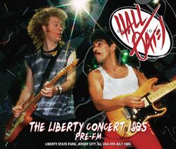 HALL & OATES / THE LIBERTY CONCERT 1985 Pre-FM STEREO SOUNDBOARD (2CDR+1DVDR)