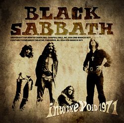 BLACK SABBATH / INTO THE VOID 1971 (2CDR)