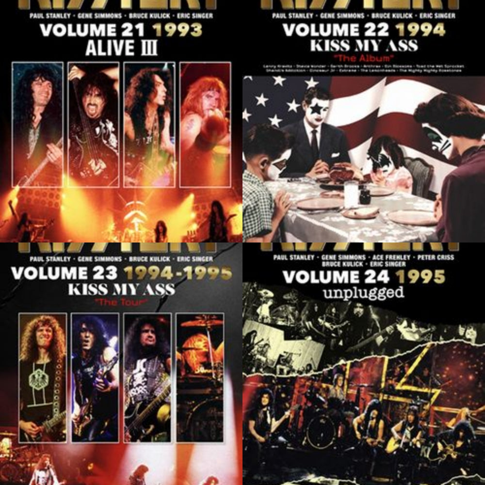 KISS / KISSTORY VOLUME SEVENTEEN - TWENTY-FIVE 9 Set (26DVDR)