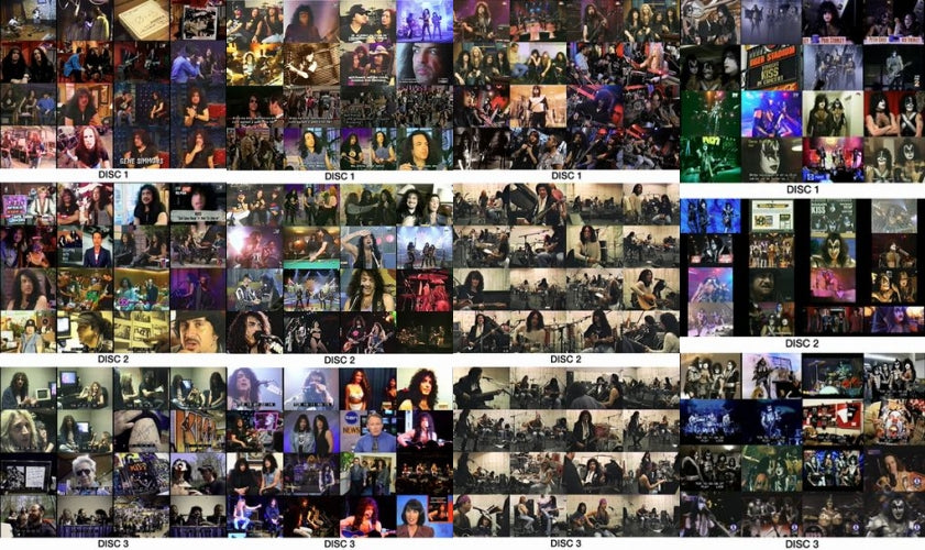 KISS / KISSTORY VOLUME SEVENTEEN - TWENTY-FIVE 9 Set (26DVDR)