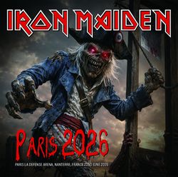 IRON MAIDEN / PARIS 2026 (2CDR)