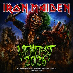 IRON MAIDEN / HELLFEST 2026 (2CDR)