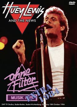 HUEY LEWIS & THE NEWS / OHNE FILTER EXTRA 1984 PRO SHOT (1DVDR)
