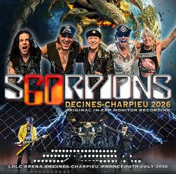 SCORPIONS / DECINES-CHARPIEU 2026 ORIGINAL IEM RECORDING (2CDR)