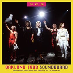 YES / OAKLAND 1988 SOUNDBOARD (2CDR)