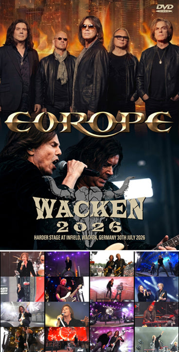 EUROPE / WACKEN 2026 PRO SHOT (1DVDR)
