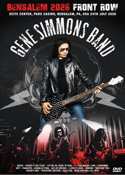GENE SIMMONS BAND / BANSALEM 2026 FRONT ROW (1DVDR)
