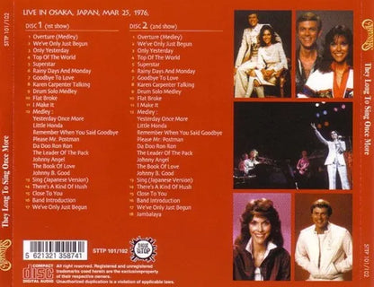CARPENTERS / THEY LONG TO SING ONCE MORE (2CDR)