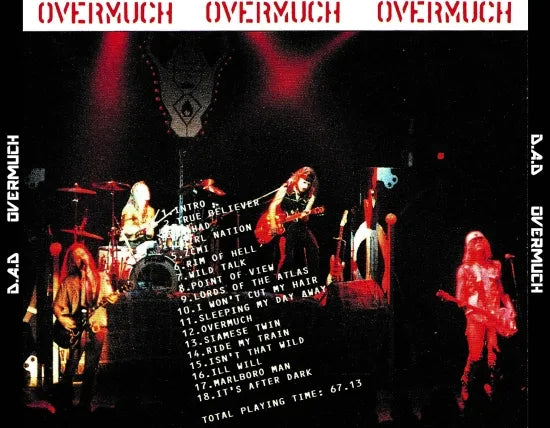 D.A.D. / OVERMUCH (1CDR)