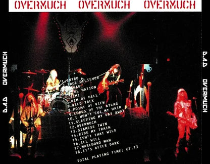 D.A.D. / OVERMUCH (1CDR)