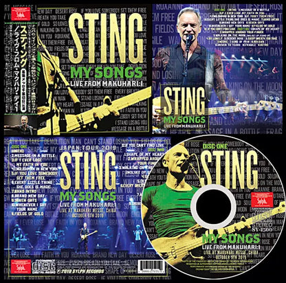STING / MY SONGS LIVE FROM MAKUHARI 1 2019 (2CDR)