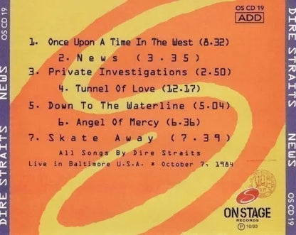 DIRE STRAITS / NEWS (1CDR)