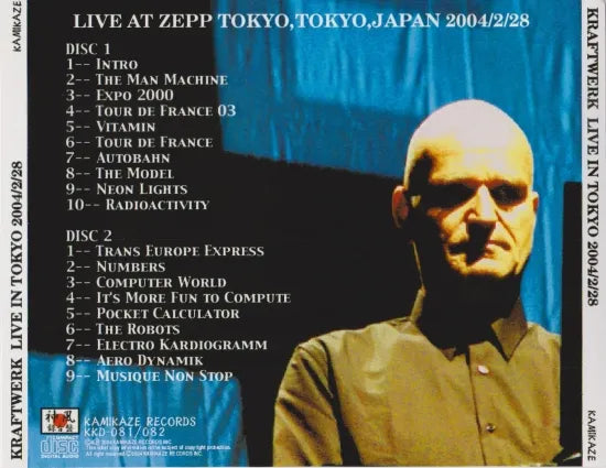 KRAFTWERK / LIVE IN TOKYO 2004/2/28 ZEPP TOKYO (2CDR)