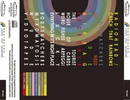 RADIOHEAD / CATCH THAT RAINBOWS SOUNDBOARD (1CDR)