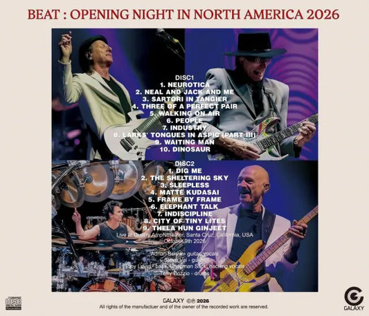 BEAT / OPENING NIGHT IN NORTH AMERICA 2026 (2CDR)