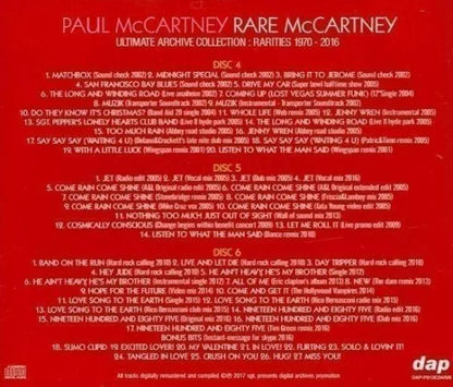 PAUL McCARTNEY / RARE McCARTNEY / ULTIMATE ARCHIVE RARITIES 1970-2016 vol.2 (3CD)