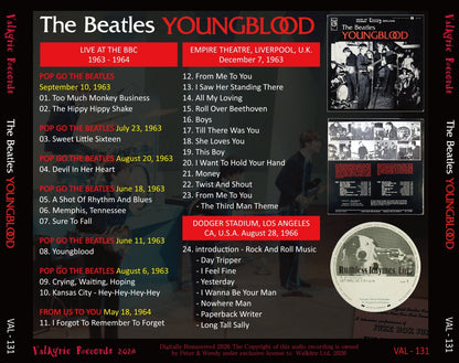 THE BEATLES / 1963 YOUNG BLOOD (1CD)