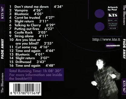 THE BLUE TONES / FADE AWAY (1CDR)