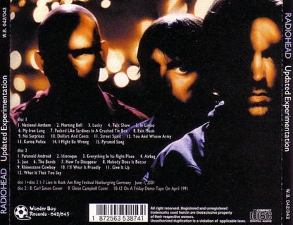 RADIOHEAD / UPDATED EXPERIMENTATION (2CD)