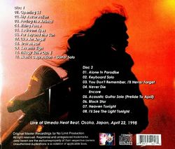 YNGWIE MALMSTEEN / HEAVEN TONIGHT (2CDR)