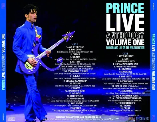 PRINCE / LIVE ANTHOLOGY vol.1 (2CD)