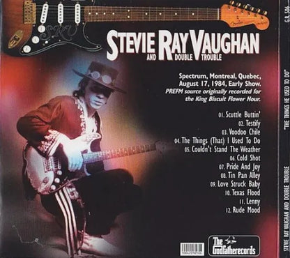 STEVIE RAY VAUGHAN & DOUBLE TROUBLE / THE THINGS HE USED TO DO (1CD DEGI)