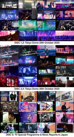 OASIS / TOKYO DOME 2025 2DAYS COMPLETE MULTICAM PRO SHOT (5DVDR)