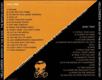 HELLOWEEN / KEEPER OF THE B-SIDE THE NIPPON VISITOR (2CDR)