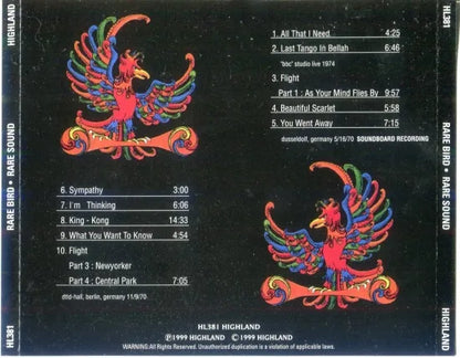 RARE BIRD / RARE SOUN (1CD)