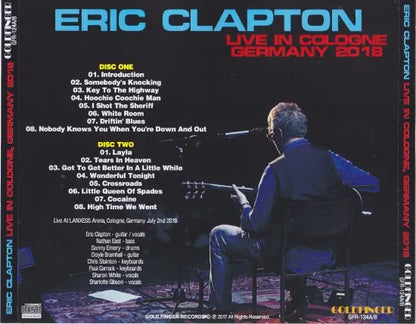 ERIC CLAPTON / LIVE IN COLOGNE GERMANY 2018 (2CDR)