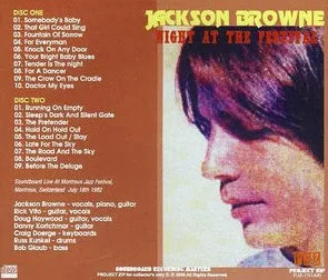 JACKSON BROWNE / HIGHT AT THE FESTIVAL (2CDR)