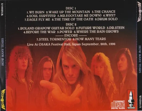 HELLOWEEN / HOW MANY TEARS (2CDR)