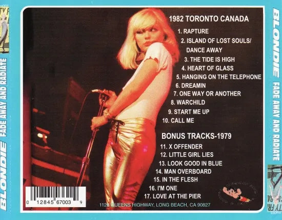 BLONDIE / FADE AWAY AND RADIATE (1CDR)