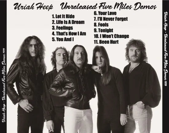URIAH HEEP / UNRELEASED FIVE MILES DEMOS (1CDR)